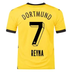 Borussia Dortmund #7 Giovanni Reyna Home Jersey 23/24