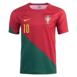 Bernardo Silva #10 Portugal Home Jersey World Cup 2022