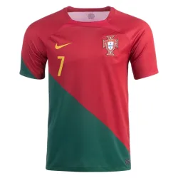 Cristiano Ronaldo #7 Portugal Home Jersey World Cup 2022