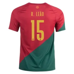 Rafael Leao #15 Portugal Home Jersey World Cup 2022
